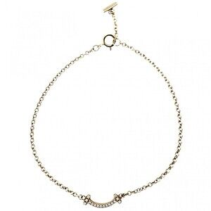 TIFFANY Authentic 18k Gold Diamond Charm Bracelet